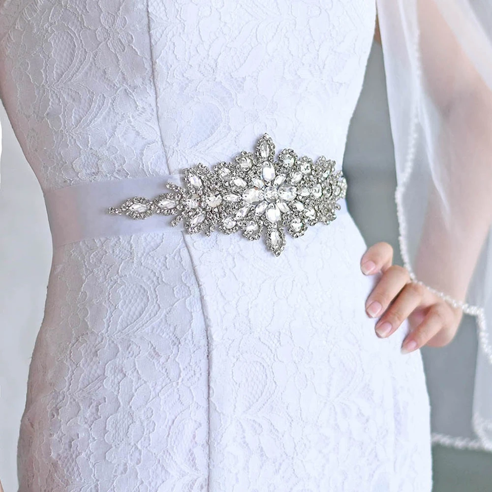 S01 Handmade Women's Belt Wedding Belts Bridal Sash Bridesmaid Dress for Evening Party Prom Gown Dresses | Свадьбы и торжества