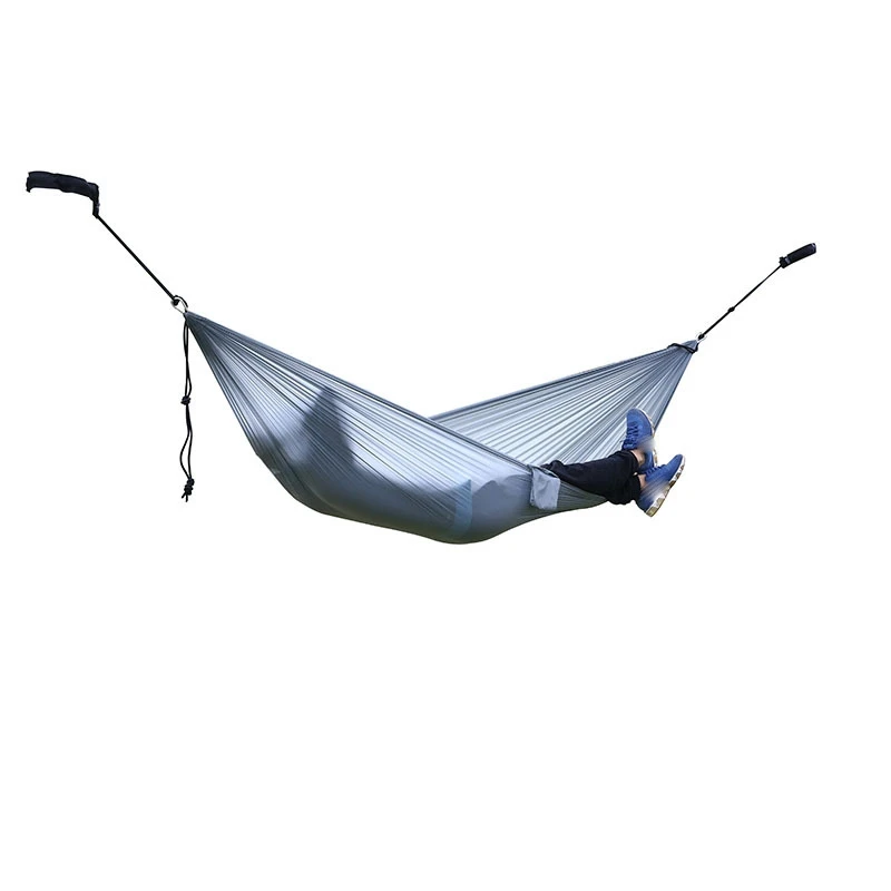 

Camping Bed Hammock Parachute Backpacking Ultralight Outdoor Tree-Straps Travel Portable
