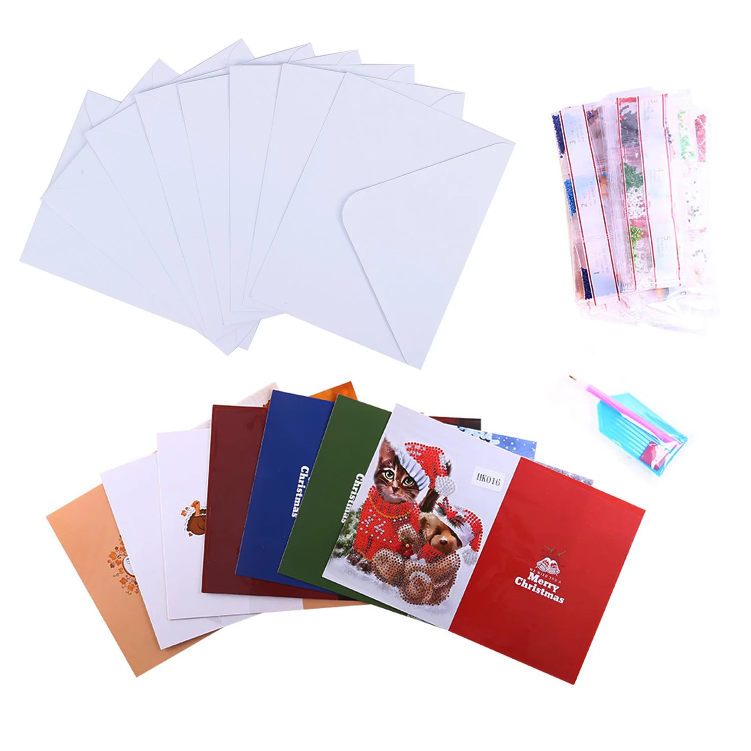 8 шт. забавная 5D алмазная вышивка картина на Рождество День благодарения