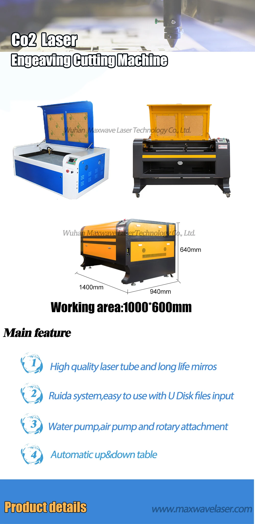 Maxwave M2 co2 Лазерная 1060 лазерная гравировка машина маркировки 220 V/110 V лазерной резки гравировальный станок с ЧПУ "сделай сам"
