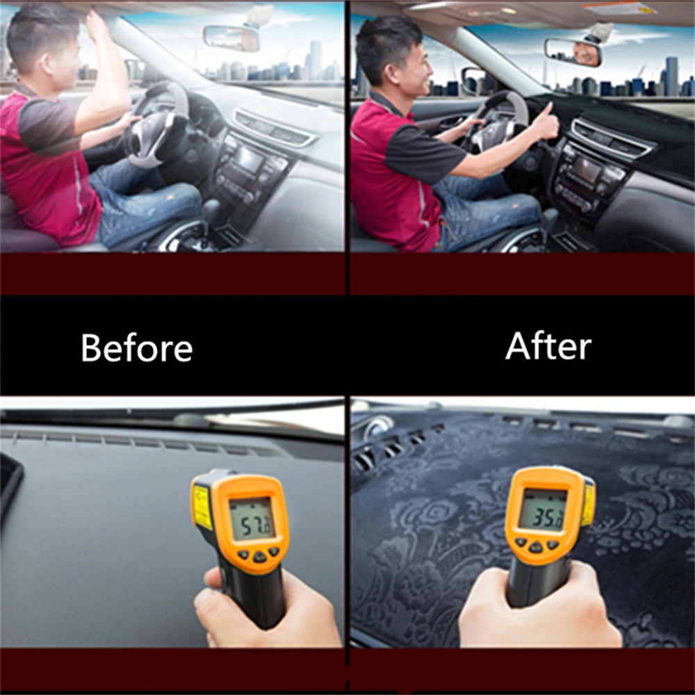 SJ Non-Slip Car Inner Auto Dashboard Cover Dashmat Pad Sun Shade Dash Board Fit For Subaru Forester 2009 2010 2011 12-2020 | Автомобили и
