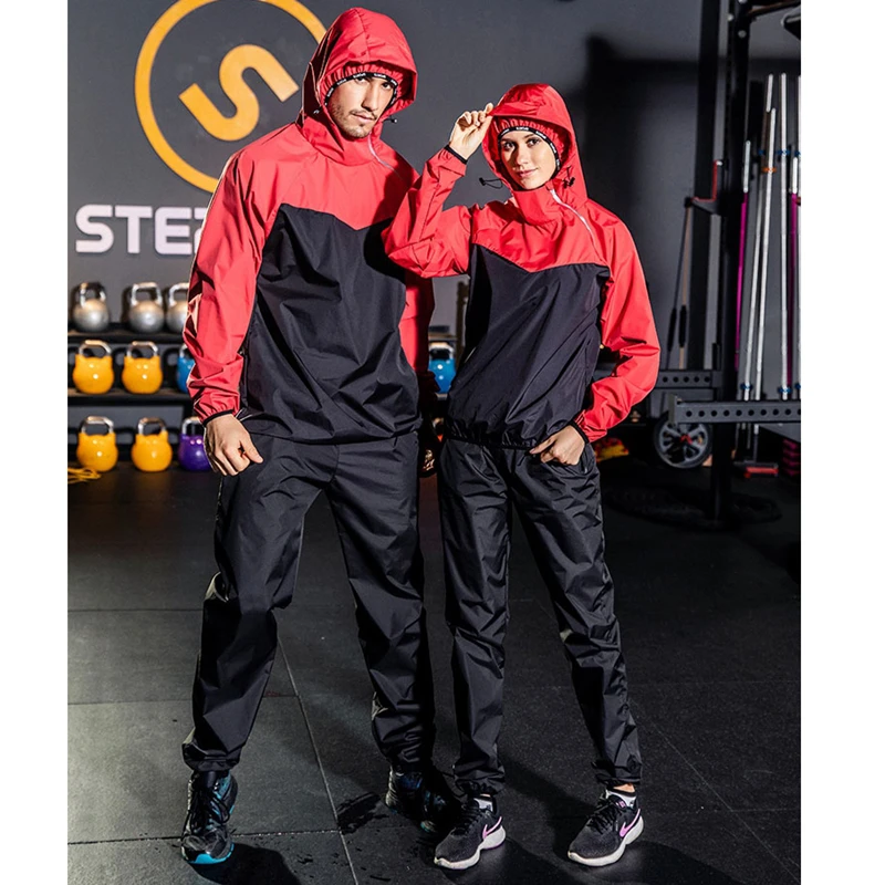 Комплект спортивной одежды для мужчин и женщин спортивная одежда с капюшоном 2