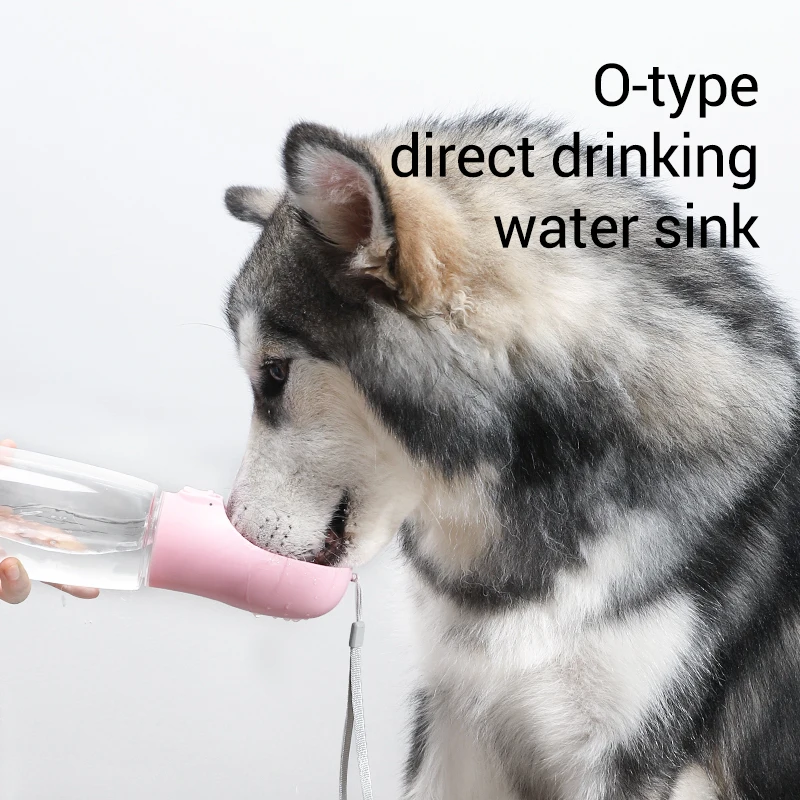 

ROJECO Dog Water Bottle Feeder Portable Pet Travel Drinking Water Bowl For Dogs Cats Outdoor Puppy Dog Drinker Water Dispenser