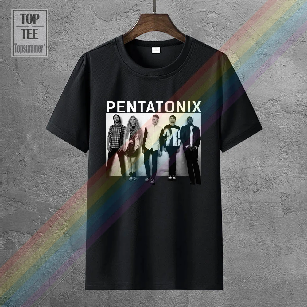 

Pentatonix Group Photo Black T Shirt Tee Shirt Xs 2Xl