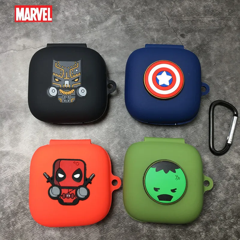 Чехол для наушников Marvel OPPO ENCO W51 мультяшный Мягкий силиконовый чехол