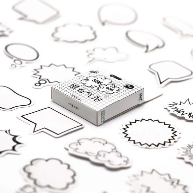 45 шт./упак. Kawaii наклейки для ежедневника милые благословение узор Блокнот журнал