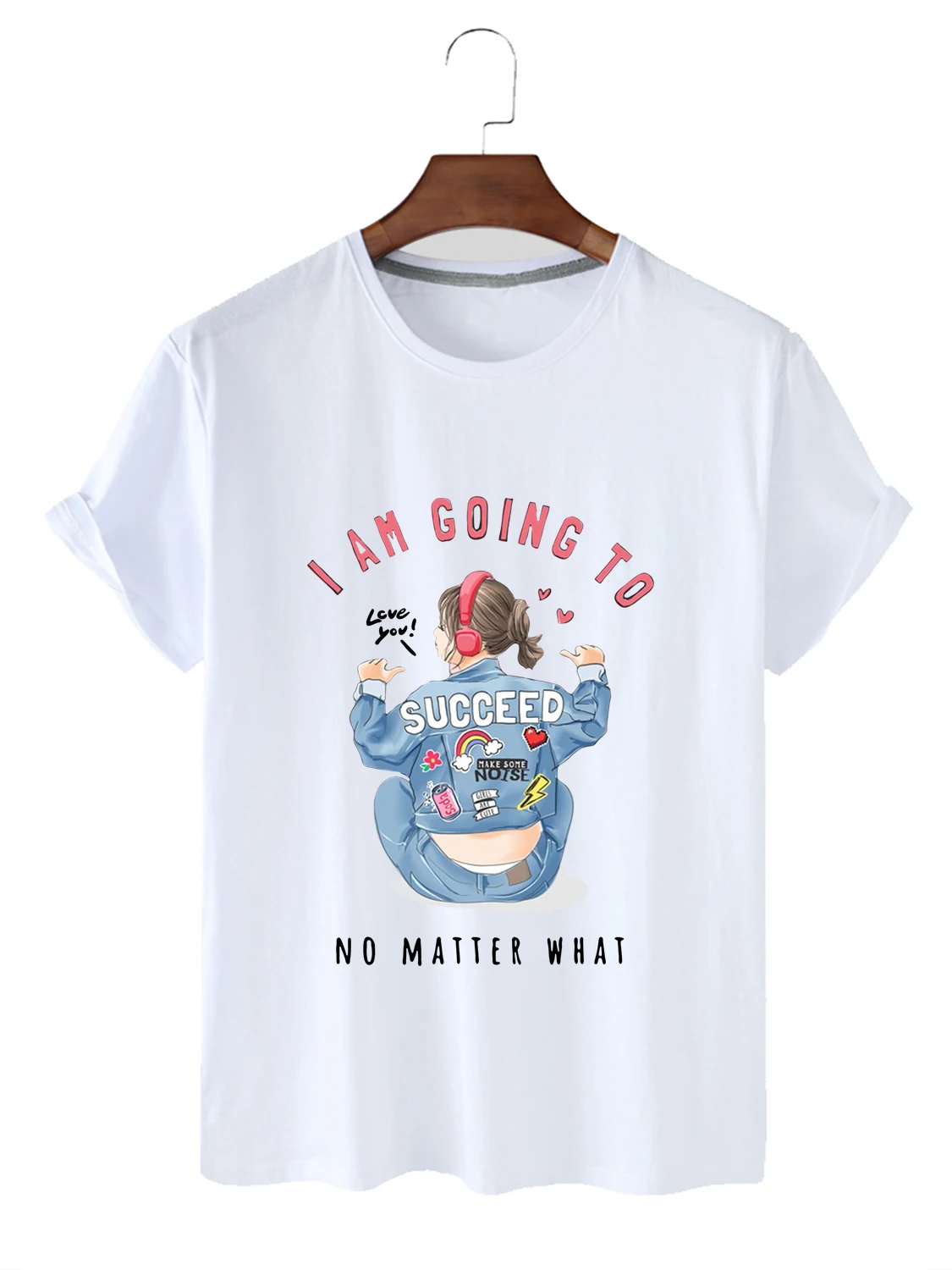 

Summer Women's Casual T-Shirt Cartoon Print Women's T-Shirt Short Sleeved Top Women's Kawaii Graphic Women's T-Shirt Clothing