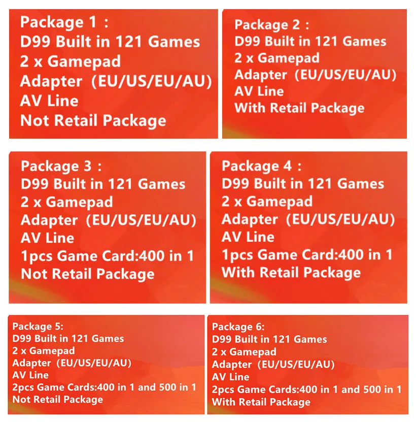 

2017 New Subor D99 Video Game Console Classic Family TV video games consoles player with 400 IN1+ 500 IN1 games cards for choose