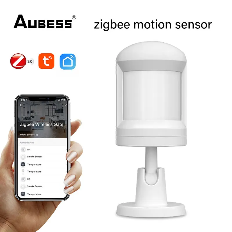 

Датчик движения Aubess Zigbee, умный датчик движения тела, с приложением