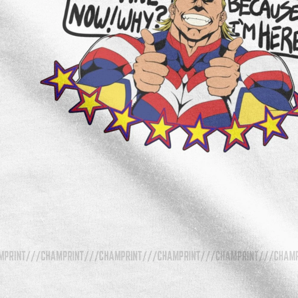 Все возможно здесь мой герой футболка для мужчин Boku без аниме удивительный