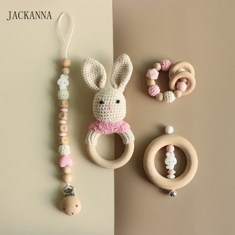 Персонализированные зажимы для соски детей браслеты прорезывания зубов