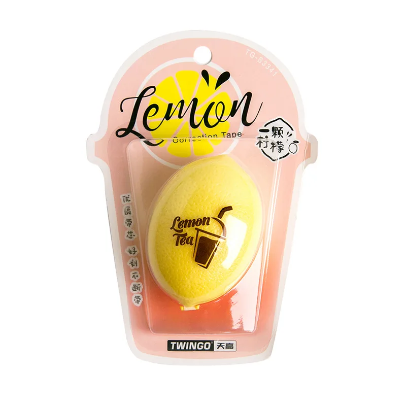 

Creative Lemon 6M Correction Tape Cute Tapes Promotional Stationery gift School Office Supplies