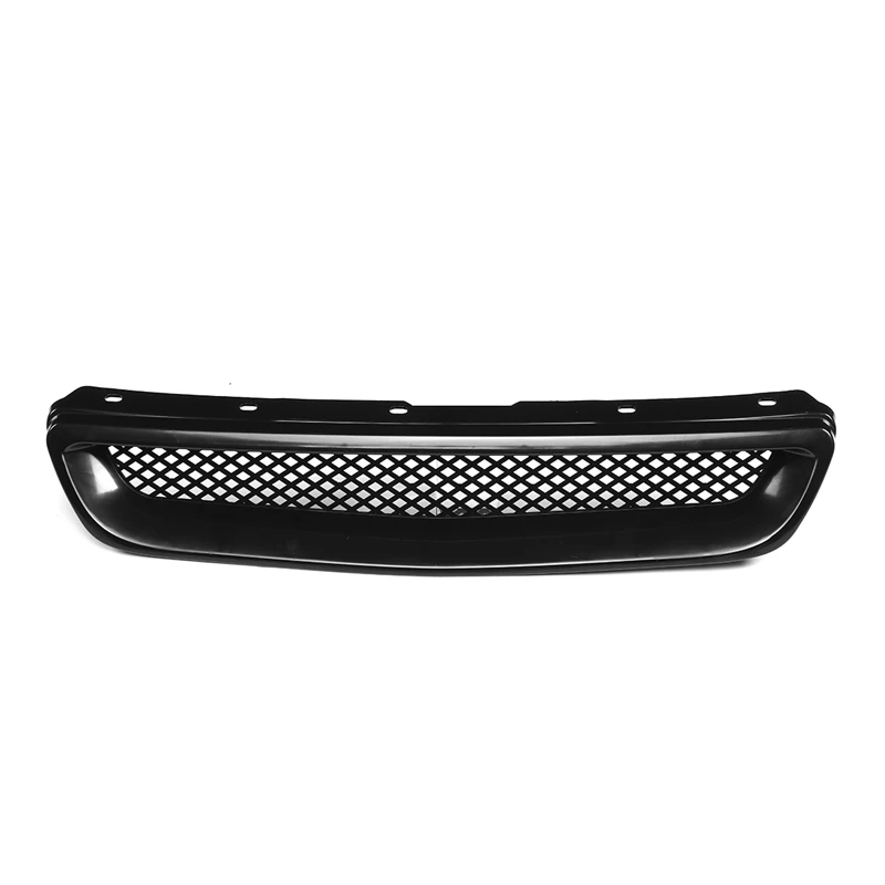 ABS Black Car Front Bumper Hood Grill Grille Cover Trim for Honda Civic EK CX DX EX HX LX Type R 1996 1997 1998 | Автомобили и