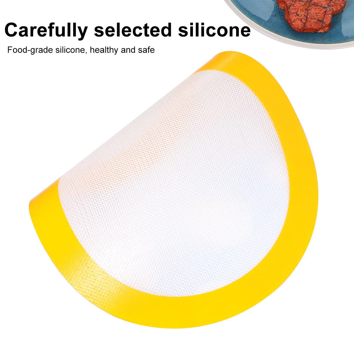 Коврик для выпечки в духовке силиконовые круглые не прилипающие термостойкие