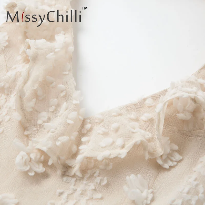 Женский жаккардовый комбинезон MissyChilli короткий без рукавов с оборками и открытой