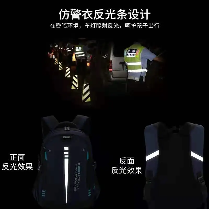 Genuine Disney Mickey New School Bags For Boys Primary Student Shoulder Orthopedic Backpack Large Capacity Light Mochila Escolar