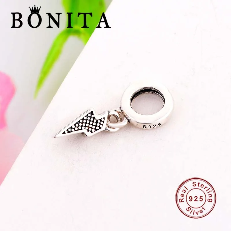 Подвески из стерлингового серебра 925 пробы оригинальные подвески в форме шарма