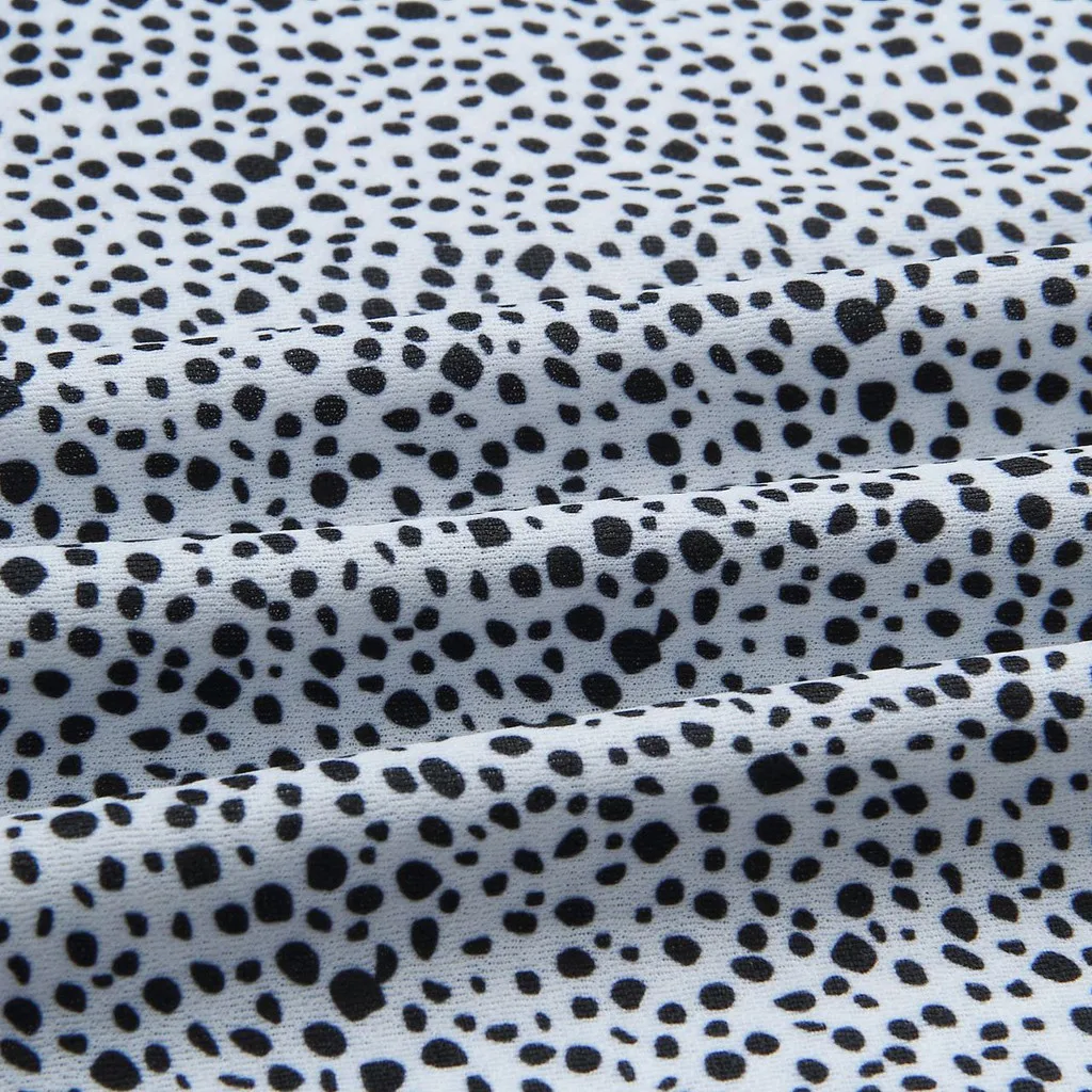 Модные летние леопардовые юбки для женщин в горошек с рюшами короткая юбка