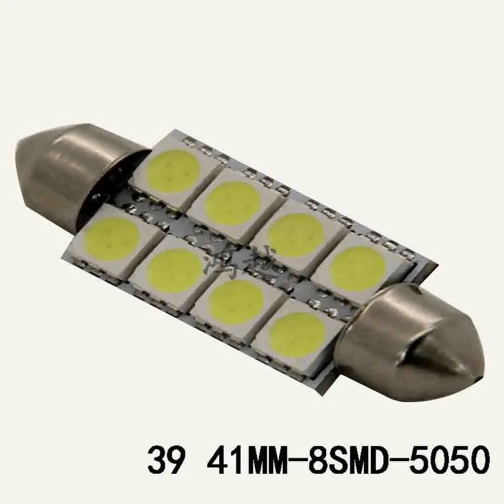 Светодиодная лампа с двойным наконечником 5050 8smd тремя чипами на крышу светильник