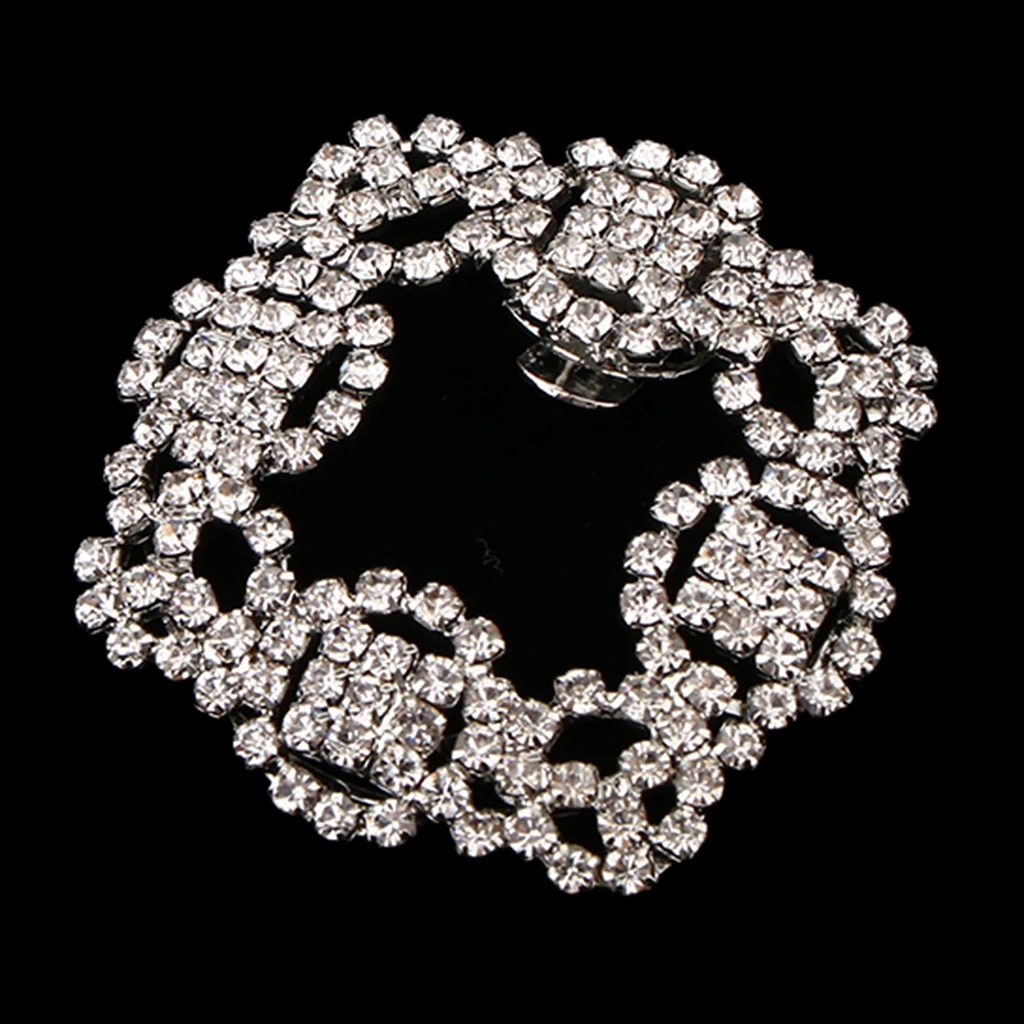 

Пара застежек для обуви с кристальной пряжкой Стразы для ботинок, сандалий