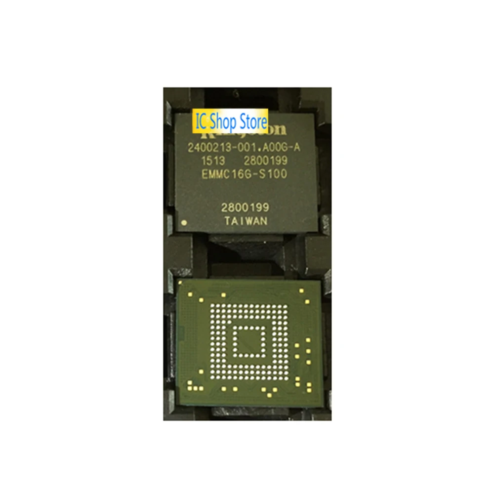 

5 шт./лот EMMC16G-S100 BGA-153 Встраиваемая мультимедийная карта памяти 16 Гб новый оригинальный подлинный IC чип