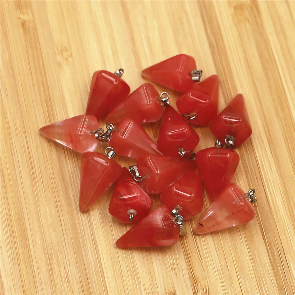 

Малахитовые лазурь Шестигранная Пирамида камень кулон, бесплатная доставка и оптовая продажа; 12 шт./партия