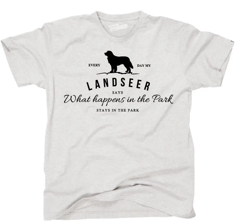 

Cotton T Shirt Fashion T Shirt Tvl T Shirt Hund Hunde Landseer Vintage Logo Park Fun Siviwonder Tee Shirt