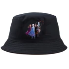 Панама с мультяшным принтом Холодное сердце для мужчин и женщин