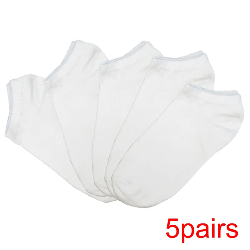 style 2 5 пар, женские носки, пара лодочек, унисекс, сетчатые женские носки, женские летние короткие носки до лодыжки, белые, серые, черные, Chaussette Sokken - Цвет: style 2