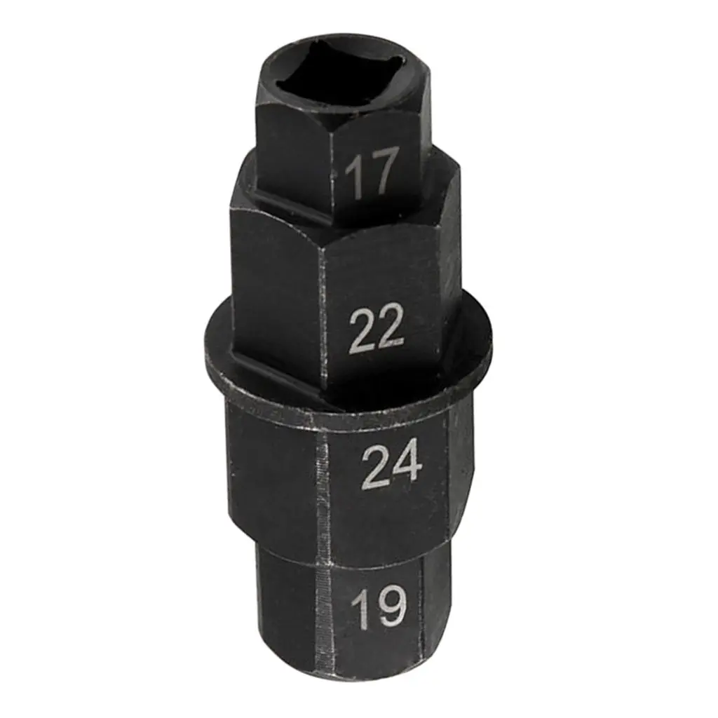 17 мм-24 мм мотоциклетный шестигранный адаптер для переднего колеса Ступицы оси