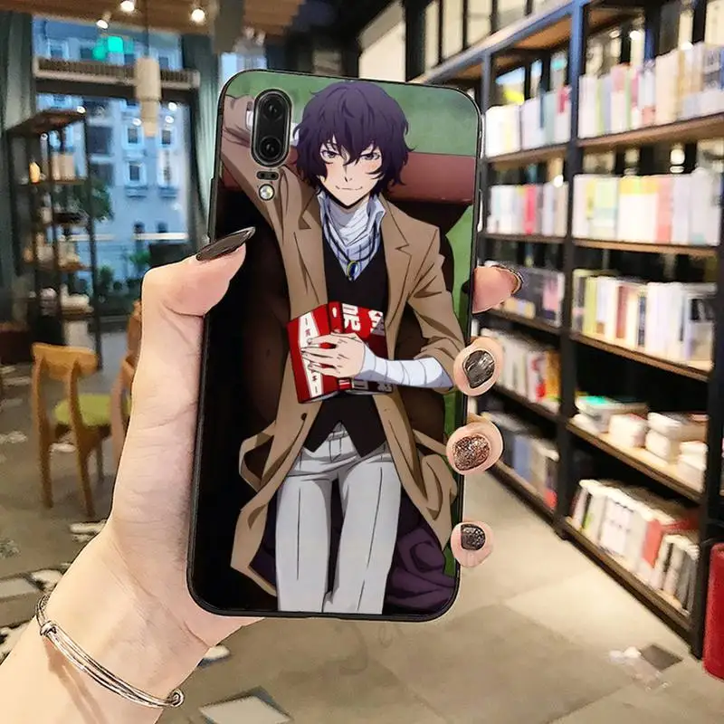 

bungou stray dogs Japan anime Phone Case For Huawei honor Mate P 10 20 30 40 i 9 8 pro x Lite smart 2019 nova 5t