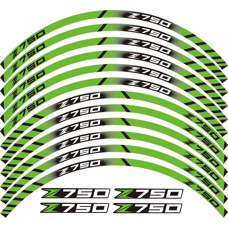 Высококачественные светоотражающие Стикеры для мотоциклов наклейки на колеса