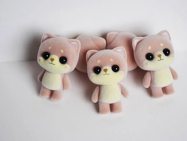 

Flocking Dog Kids Toys for Girls Children Birthday Christmas Gift Soft Plush Stuffed Animal Backpack Keychain Pendant Doll 2020