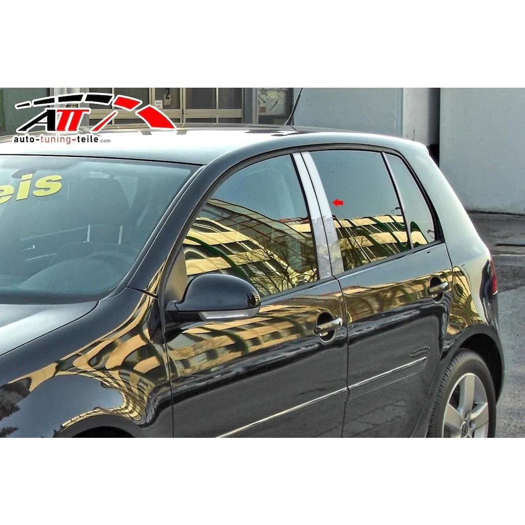 Хромированная дверная стойка для Vw Golf V 2003/10-2006/05 6 шт. хромированные аксессуары