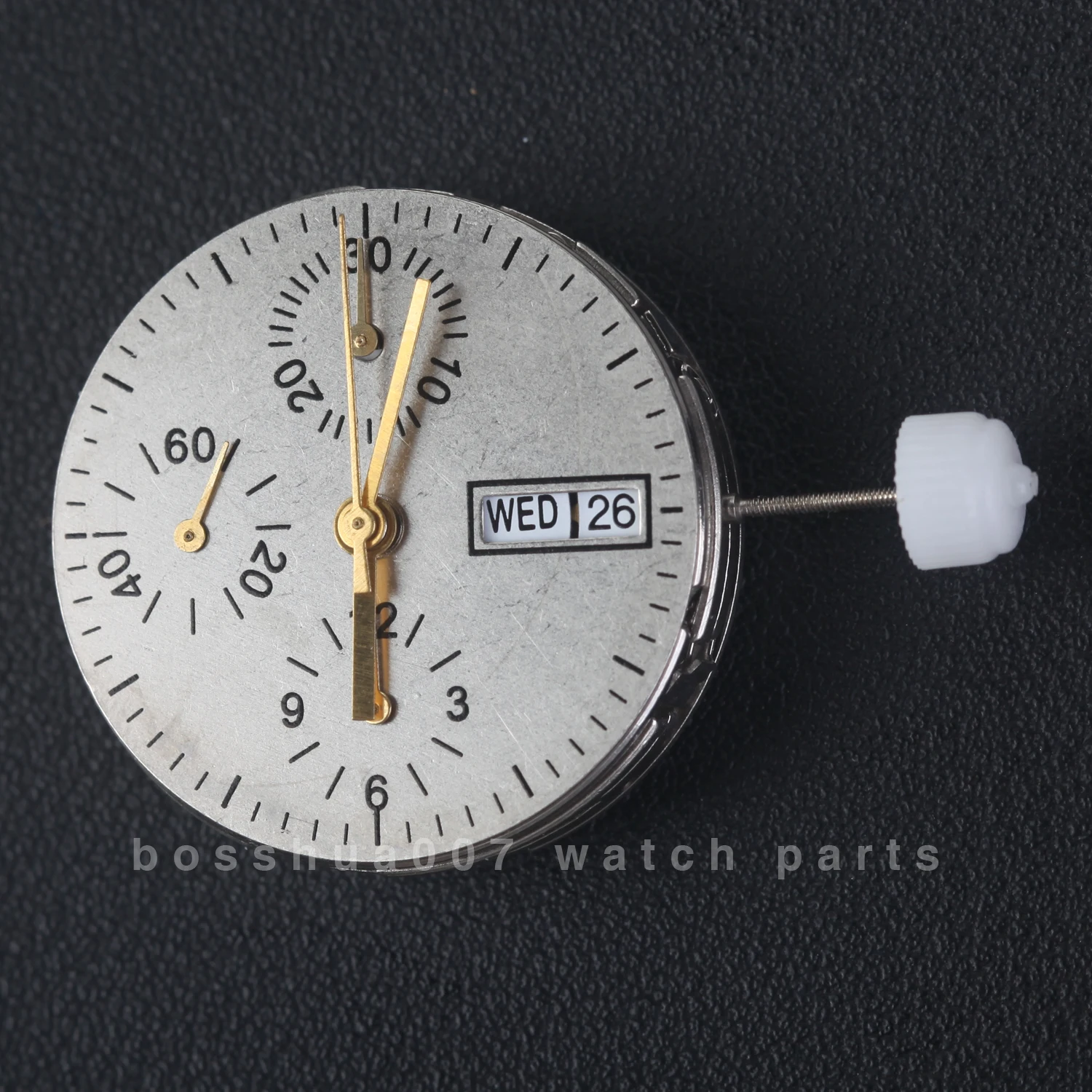 

shanghai 7750 movement chronograph for Portugal style 100% new 30mm