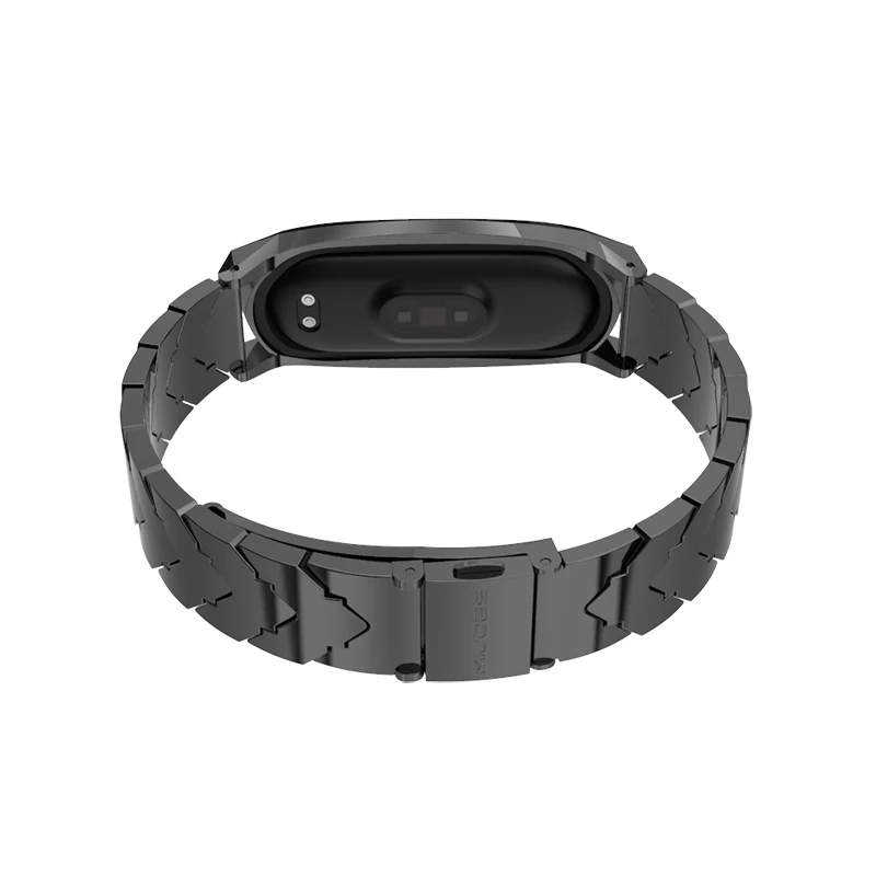 Mi jobs mi band 4 ремешок V стиль металлический браслет для Xiaomi mi ремешок 4 ремешок correa нержавеющая сталь mi Band 3 ремешок, умный Браслет