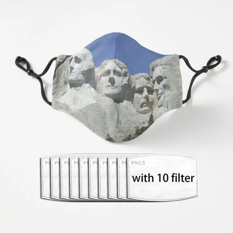 

Mount Rushmore Luxury Mask Protection Warmer Winter Breathable Face Masks Culture Trends Mascarillas