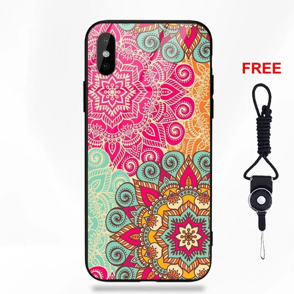 Design Colorful Flower Petal Pattern For Apple iPhone 5 5C 5S SE 6 6S 7 8 Plus X XS Max XR | Мобильные телефоны и
