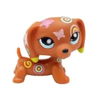 Редкие животные зоомагазин lps игрушка станция Бесплатная доставка Собака Такса собака колли кокер спаниель немецкий дог hess