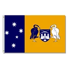 Австралийская столица, 150x5 футов, Австралийский флаг, машущий флагом x 90 см, украшение для внутренних или внешних дверей, полиэфирный флаг