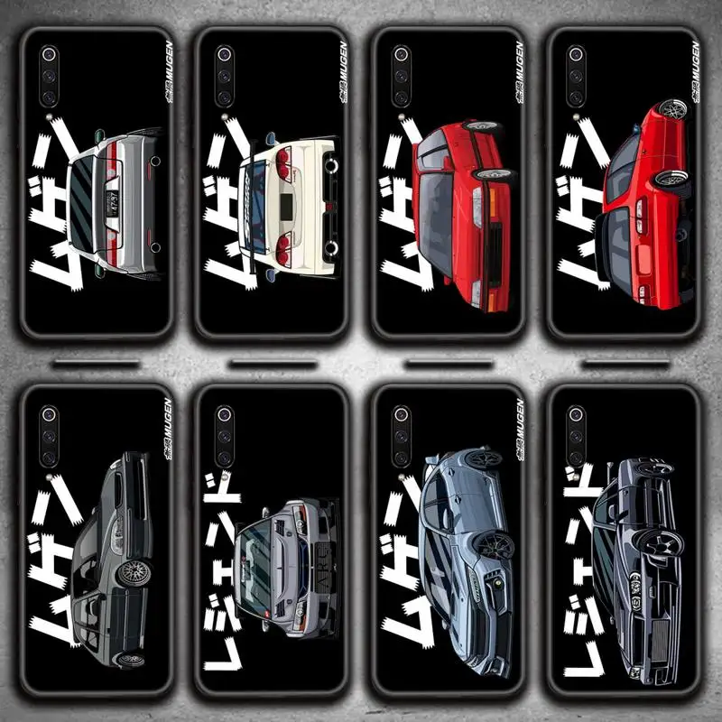 

Tokyo JDM drift sports car Phone Case for Xiaomi Mi Note 10 Lite Mi 9T Pro xiaomi 10 10 CC9 Pro