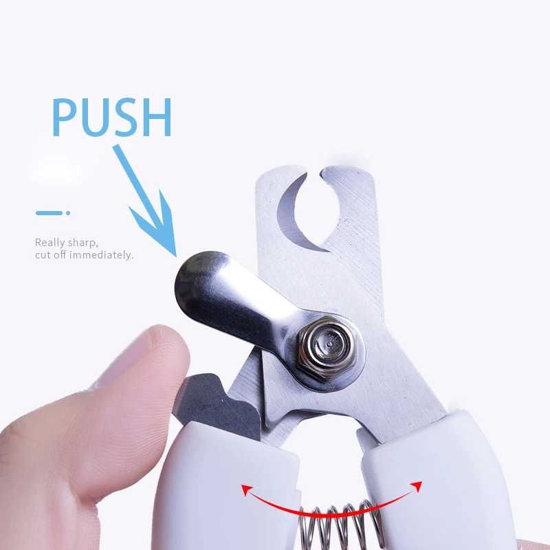 Профессиональные ПЭТ коготь ножницы для ногтей с замком кошка собака