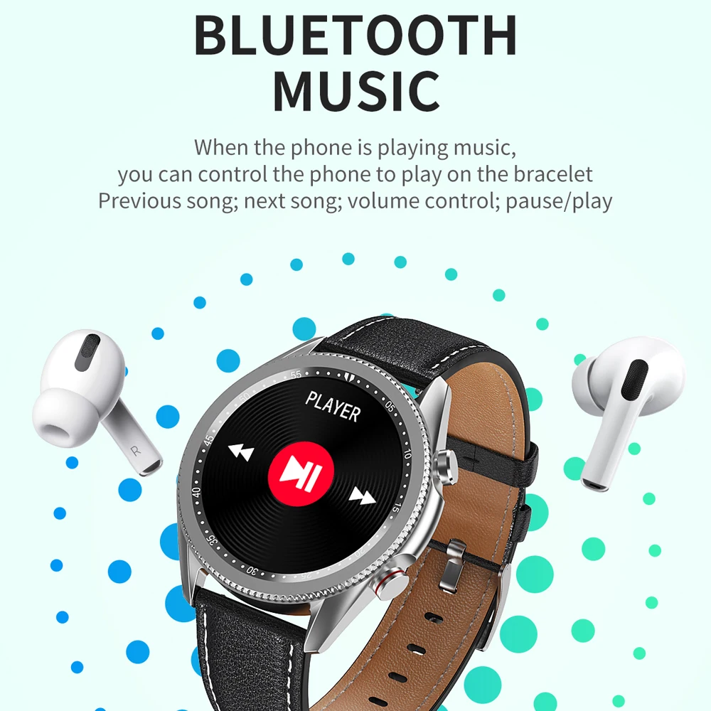 

Men Smart Watch Bluetooth Calls Fitness Tracker Heart Rate Blood Pressure Waterproof BT Music Smart Clock Women Sports Band