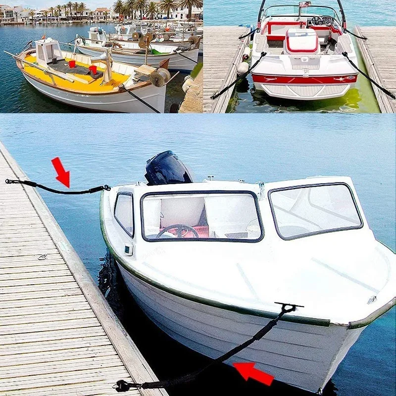 4 шт. канаты для лодок док-станция причаливающая веревка аксессуары дрейфующих