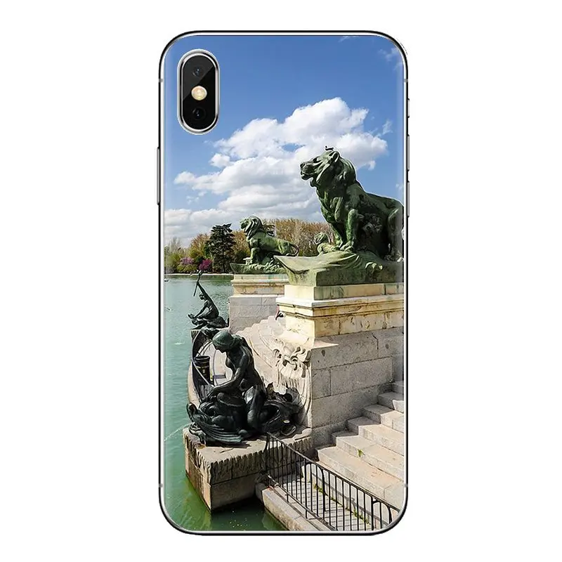 Soft Case Covers For Oneplus 3T 5T 6T Nokia 2 3 5 6 8 9 230 3310 2.1 3.1 5.1 7 Plus 2017 2018 Cibeles fountain Madrid Spain city |