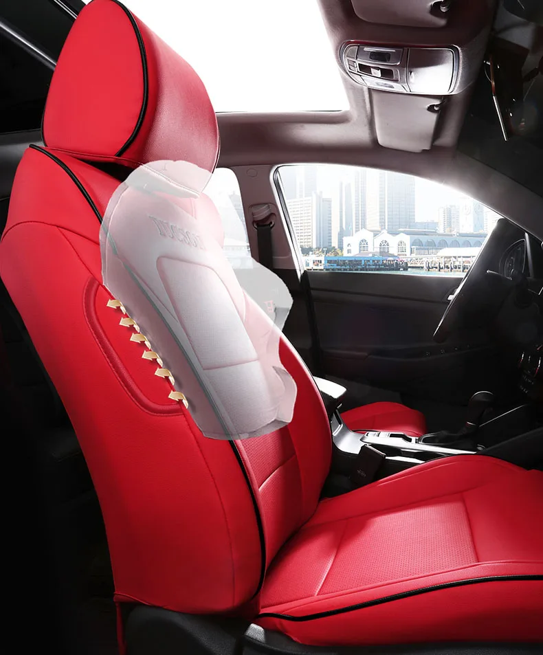 

Custom car Seat Covers leather for hyundai tucson Car Seat Covers for Cars auto products Accessories car accessories styling