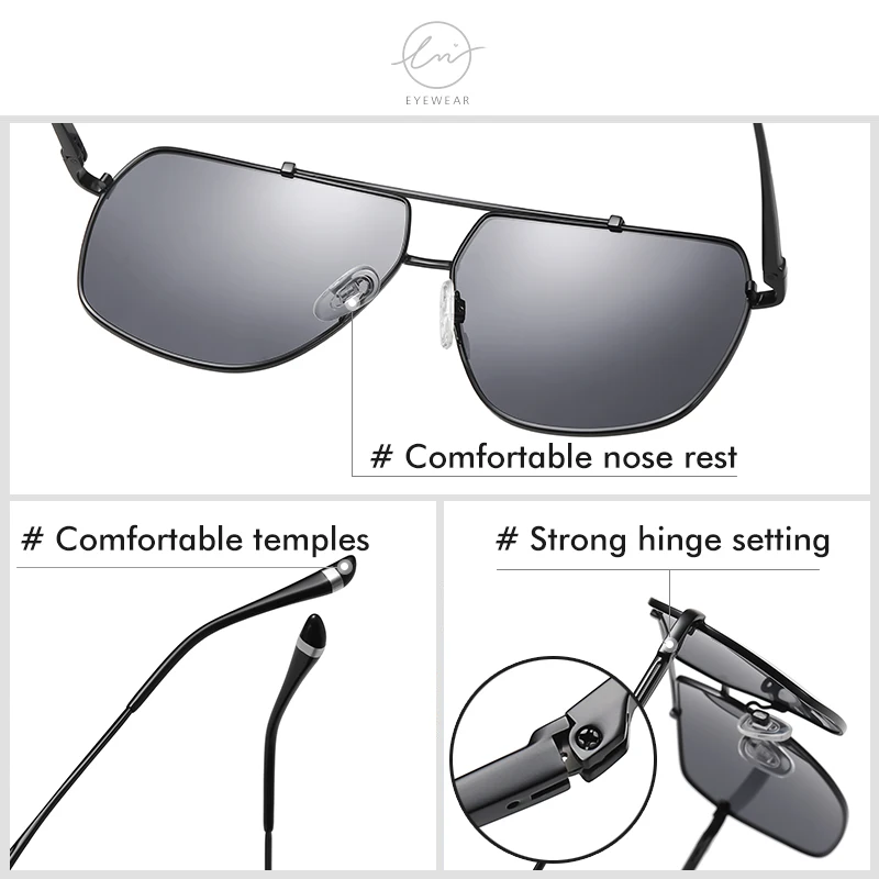 Солнцезащитные очки LM поляризационные для мужчин и женщин аксессуар вождения