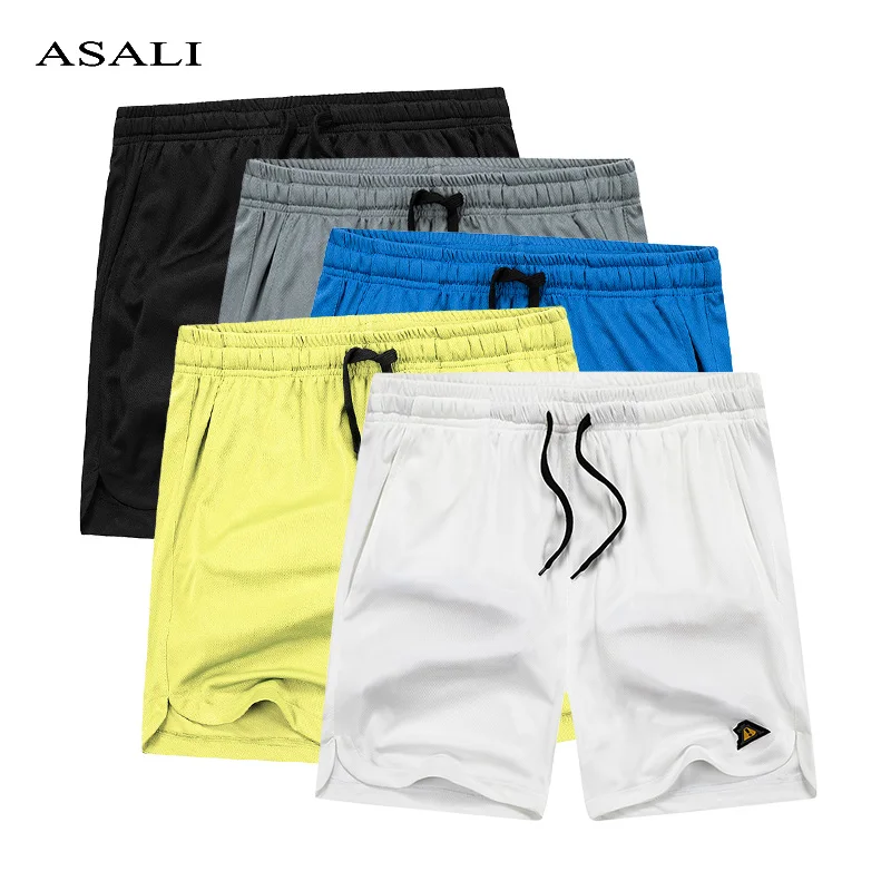 

Men's Solid Color Board Shorts Quick Dry Beach Shorts Brand Men Swim Trunks 2021 Summer Fitness Gyms Short Pants Mens Clothing