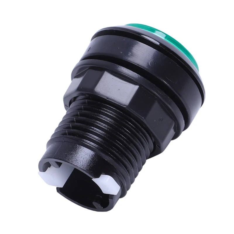 Зеленый светодиодный 24 мм диодный Круглый кнопочный w концевой переключатель для