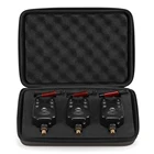 Сигнализатор поклевки Lixada, сигнализатор поклевки, набор цифровых сигнализаторов для рыбалки светодиодный индикатор сигнала тревоги, сигнализатор поклевки